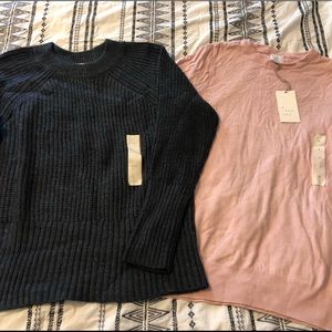 Two New Target Sweaters - Small